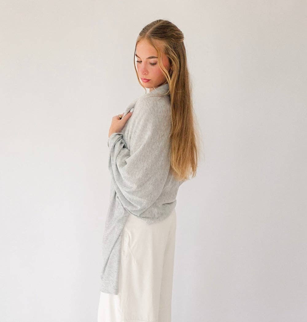 Cashmere Blend Travel Scarf