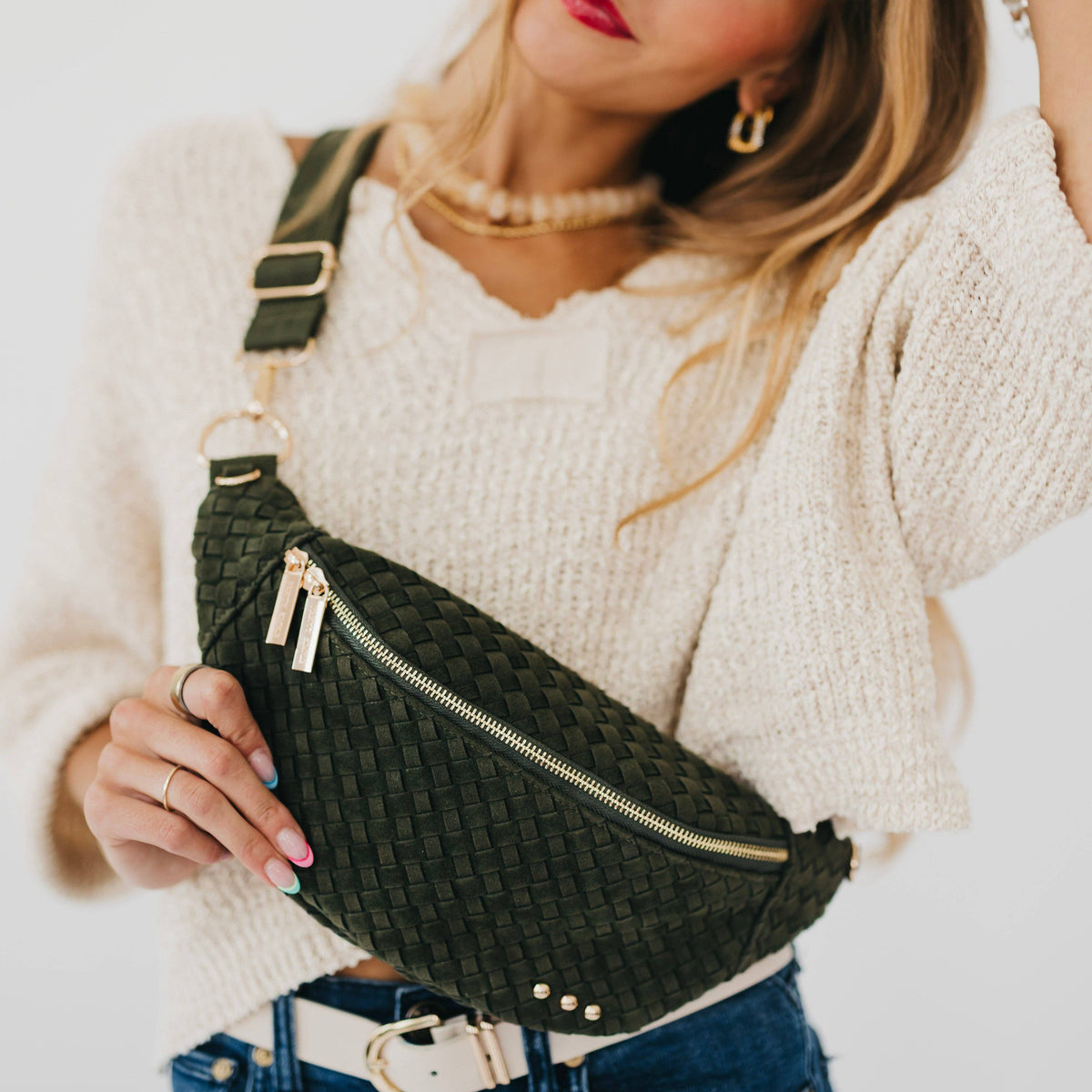 Suede Bum Bag