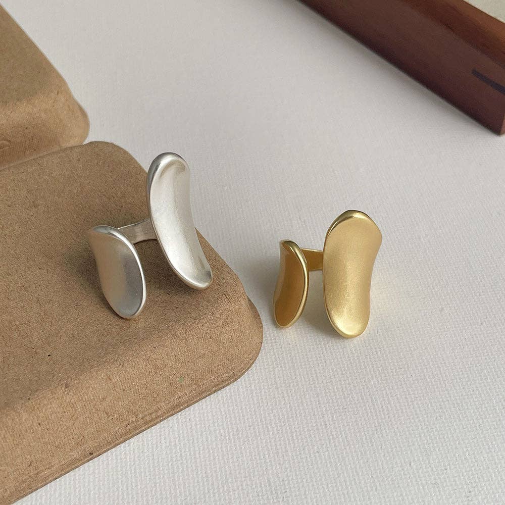 Irregular Geometric Adjustable Ring