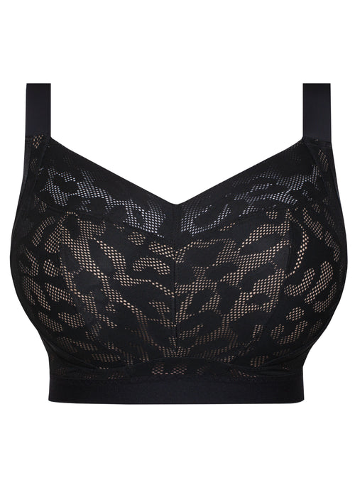 Alex black wireless bra product shot