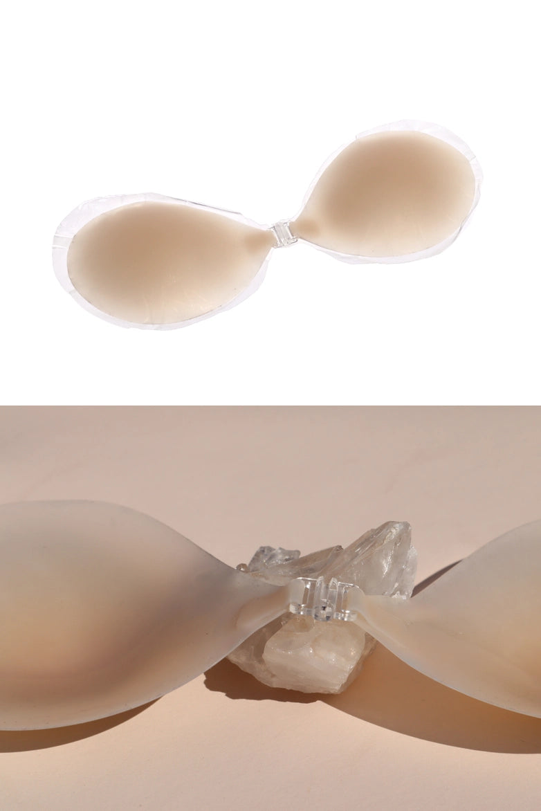 Adhesive Stick-On Bra + x1 Silicone Travel Case