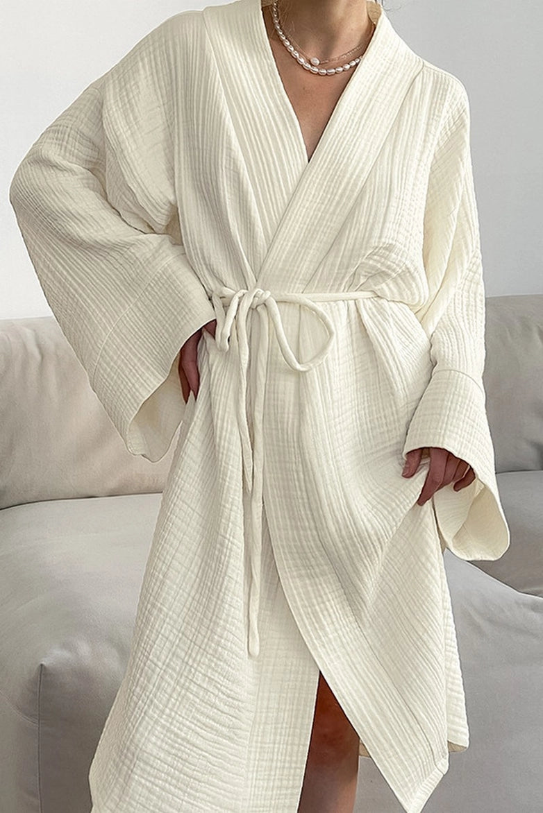 Cotton Robe Waffle