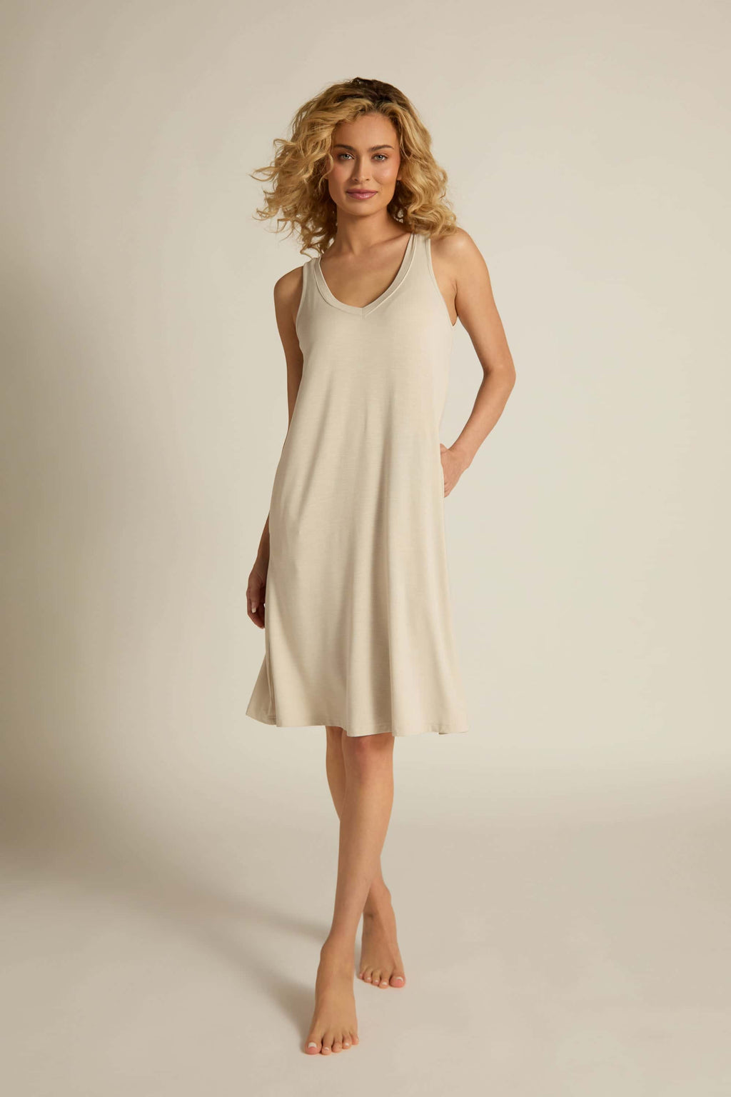 V-Neck Night Shirt