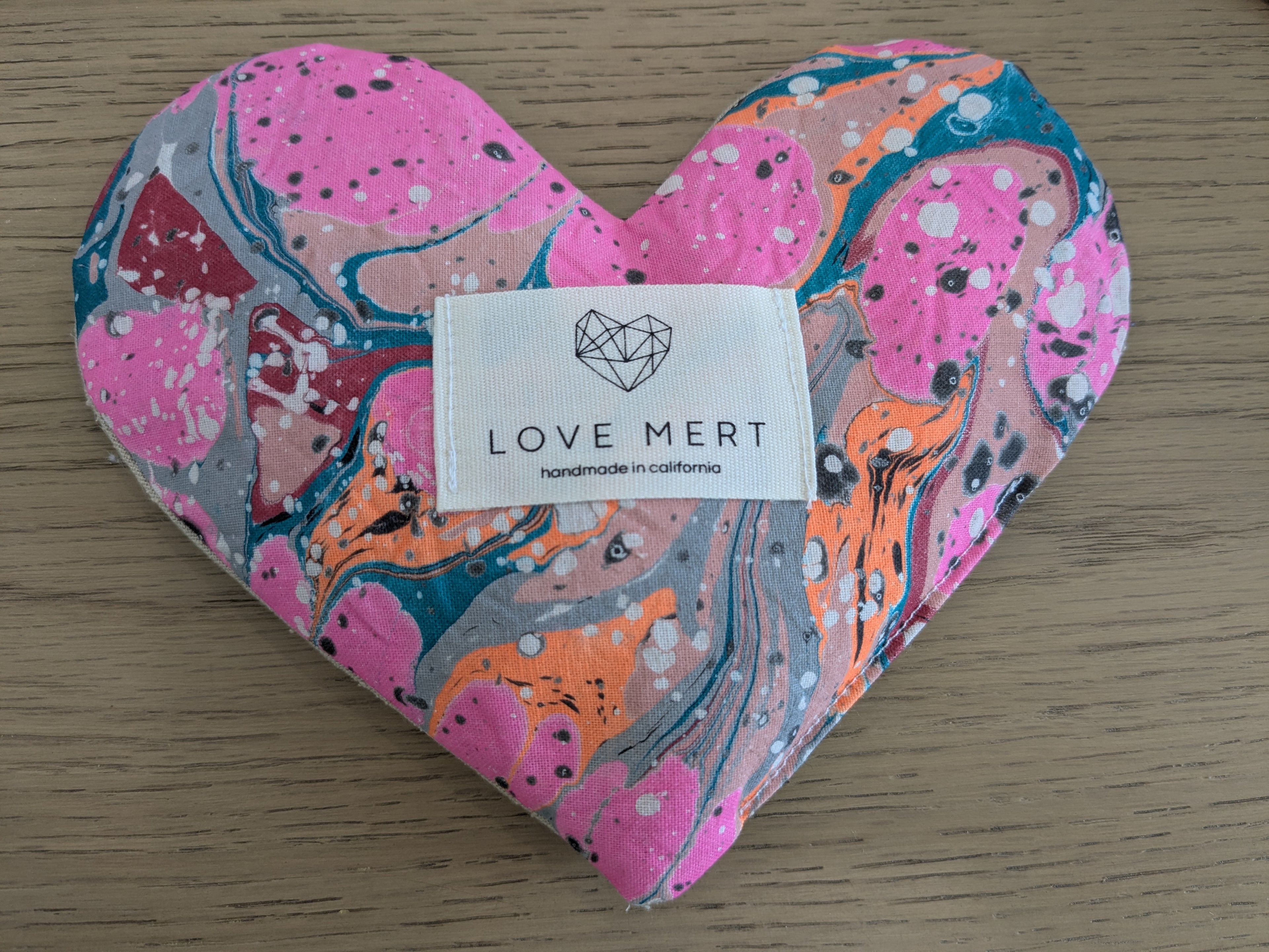 Lavener heart mask