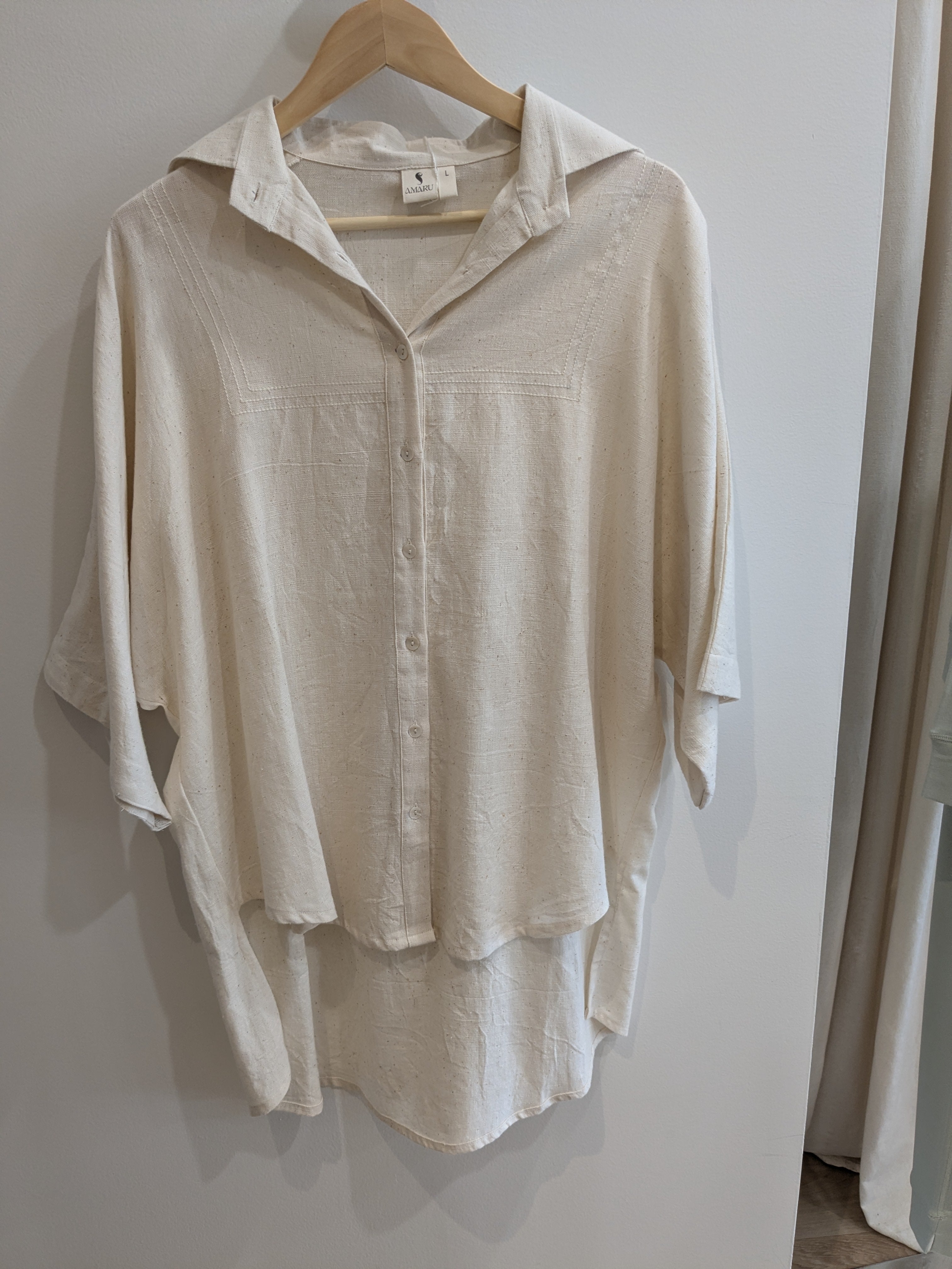 Whide meditation shirt