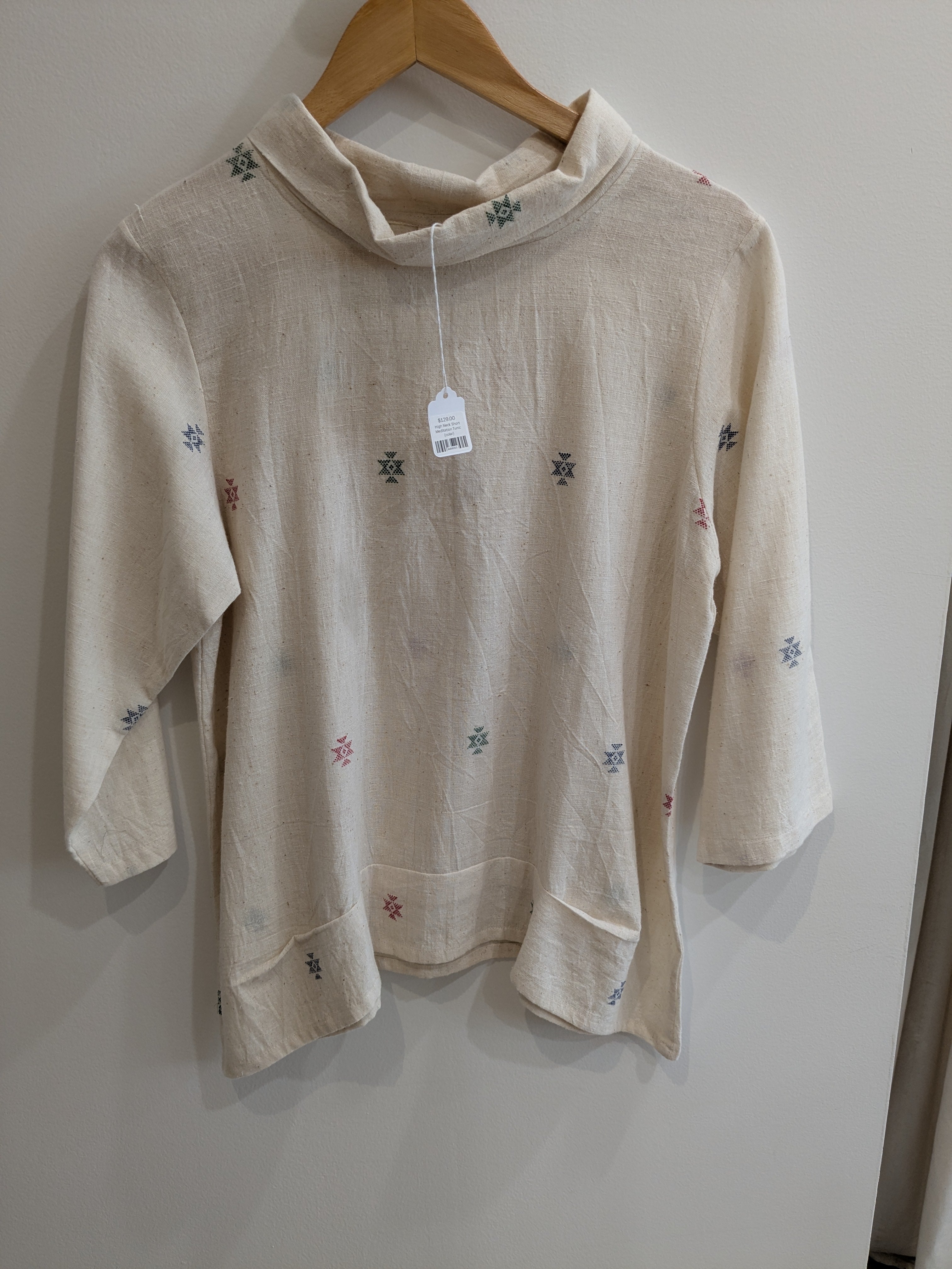 High Neck Short Tunic