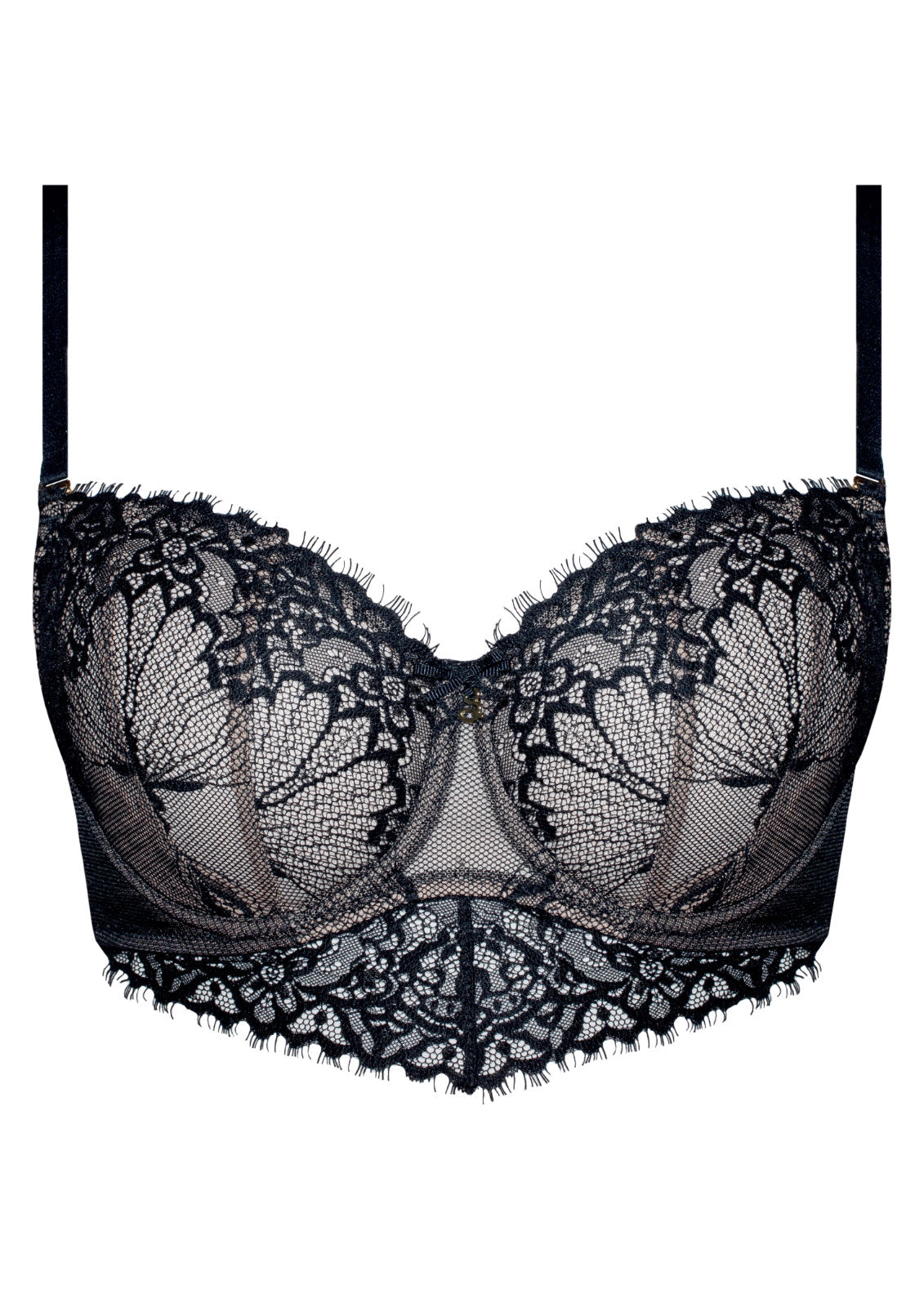 Tamala Soft Lace Tatoo Effect Underwire Bra A145