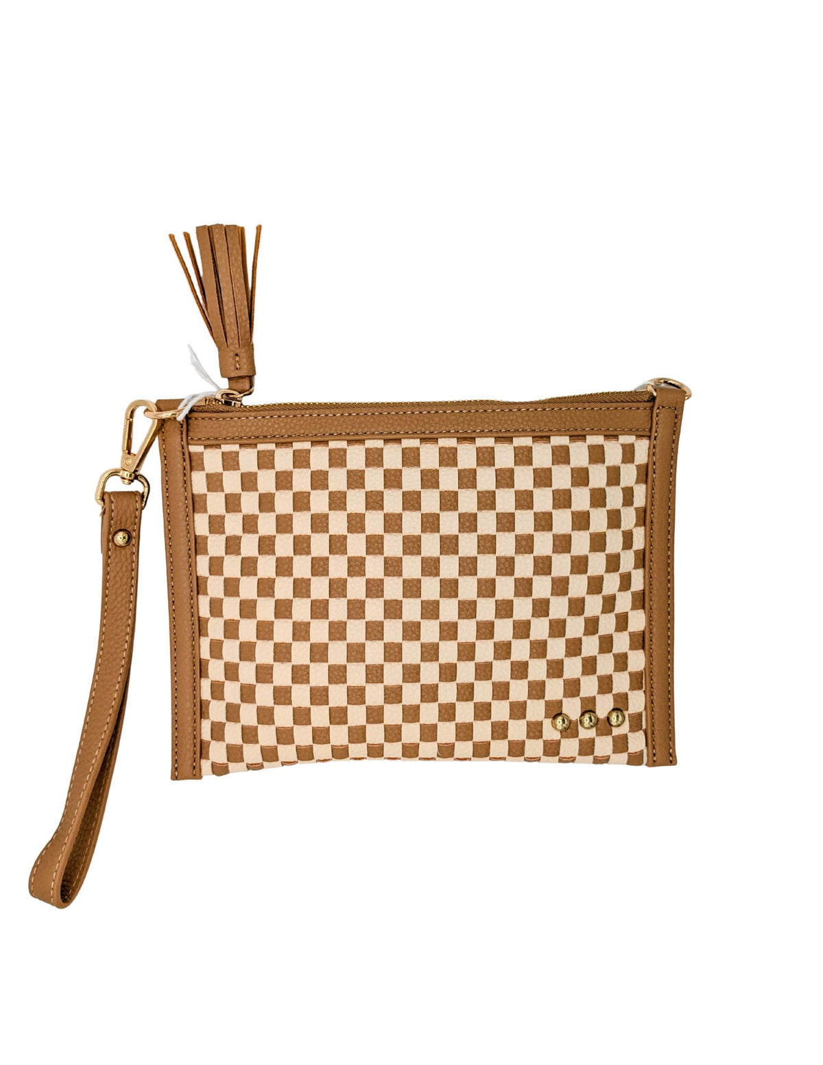 Woven Crossbody and Clutch Bag