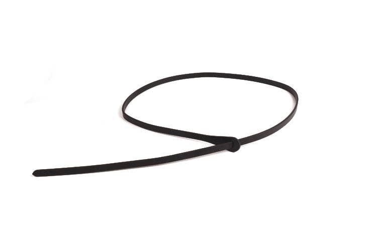 Skinny Vegan Leather Belt