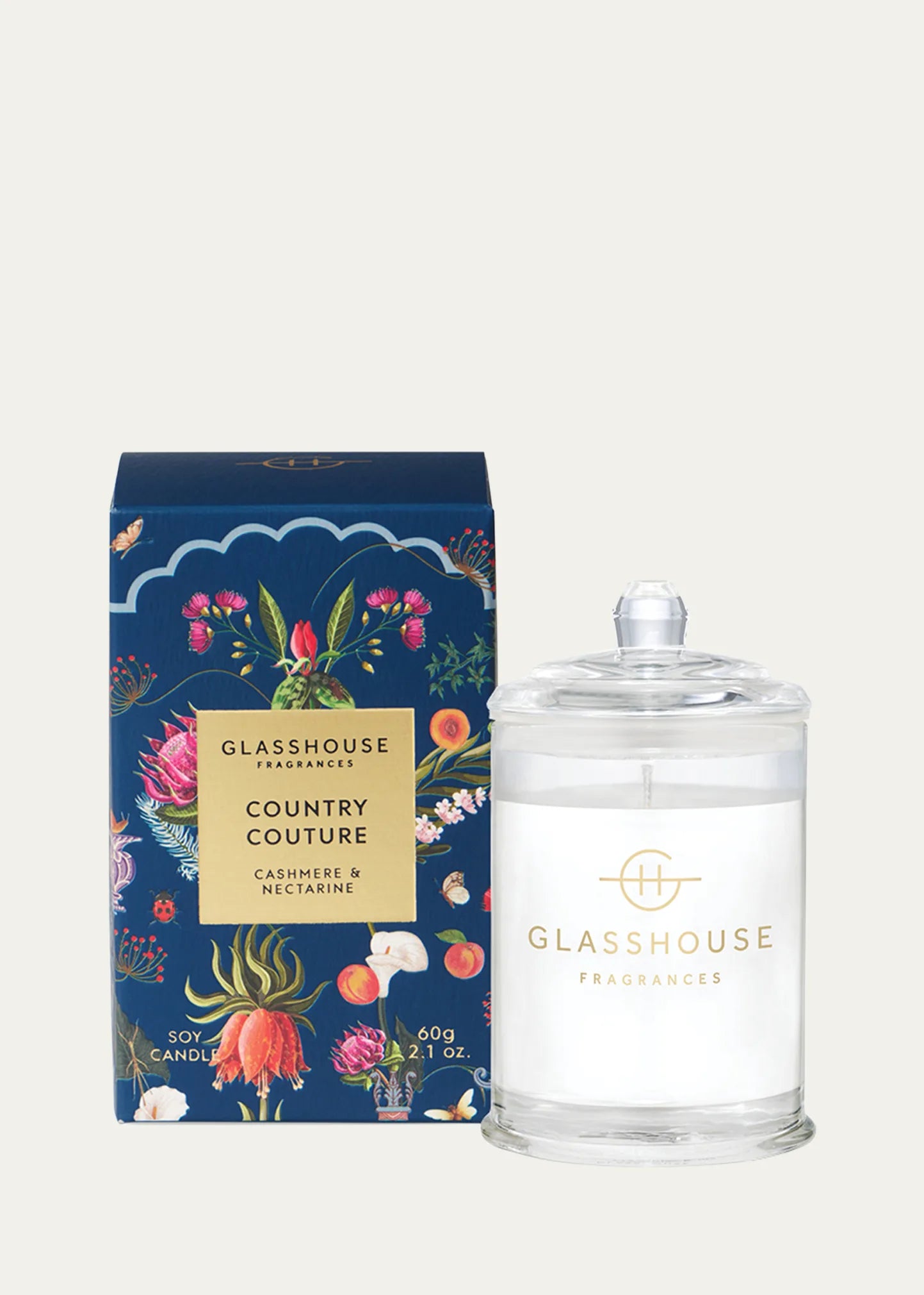 Glass Candle Country Couture 2.1oz