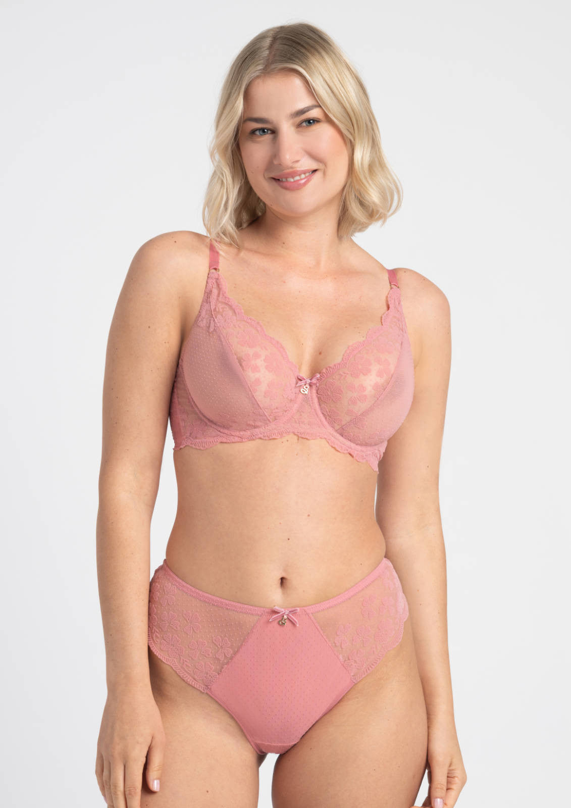 Rose Underwired Lace Bra A144
