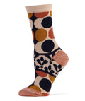 Bamboo Socks Crew- Cosmic Sounds -Women