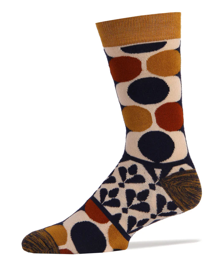 Bamboo Socks Crew- Cosmic Sounds -Men