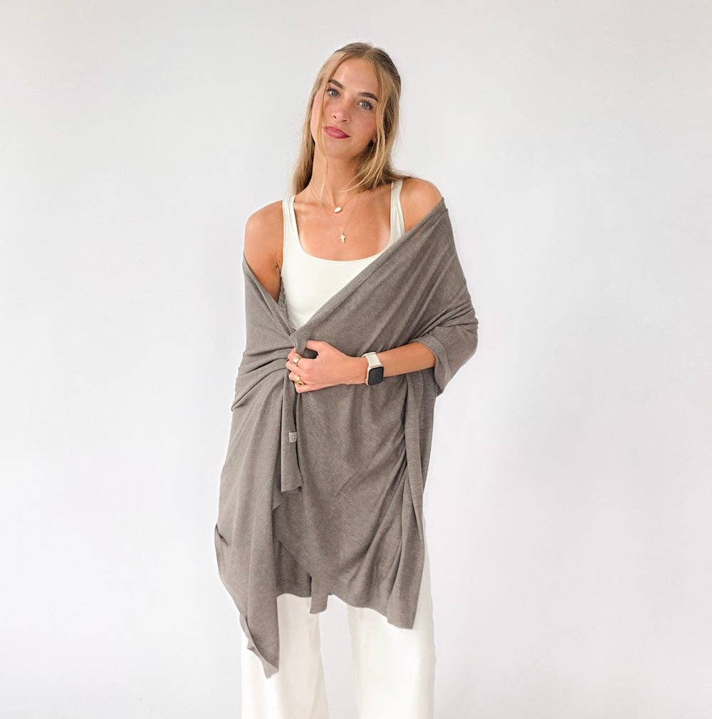 Cashmere Blend Travel Scarf