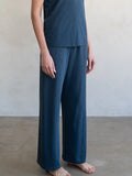 Wide Leg Drawstring Pants 100% cotton