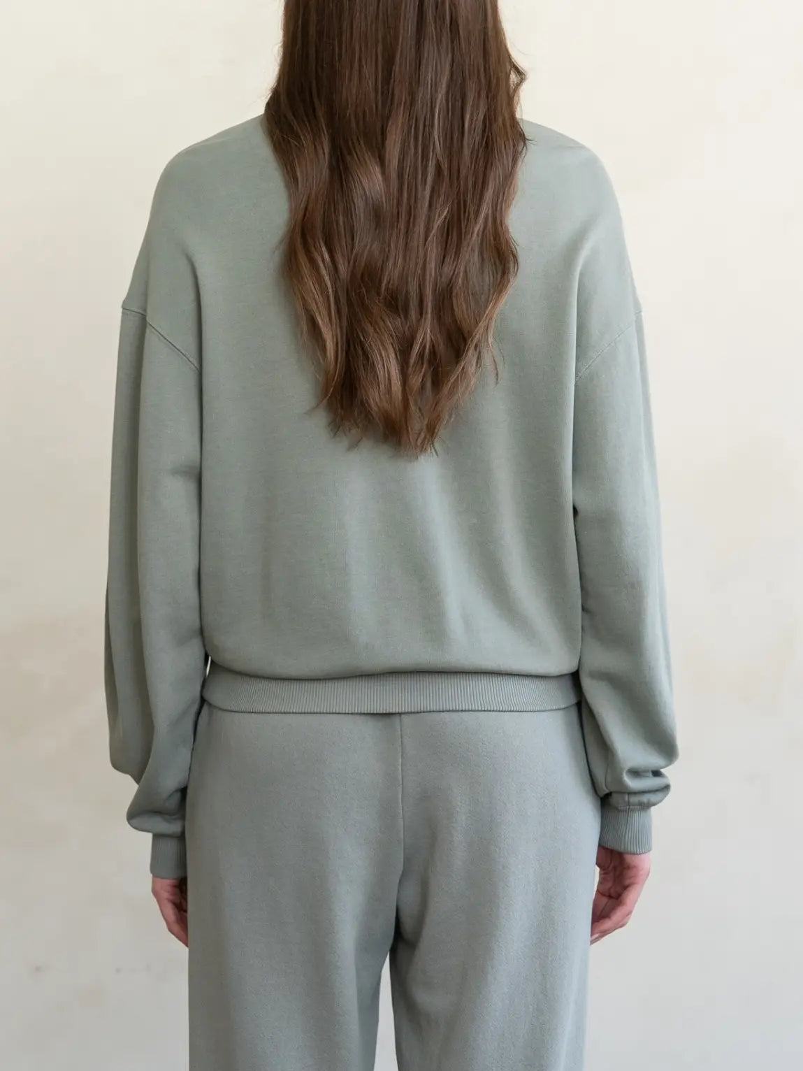 Pullover Sweater with Buttons and Collar