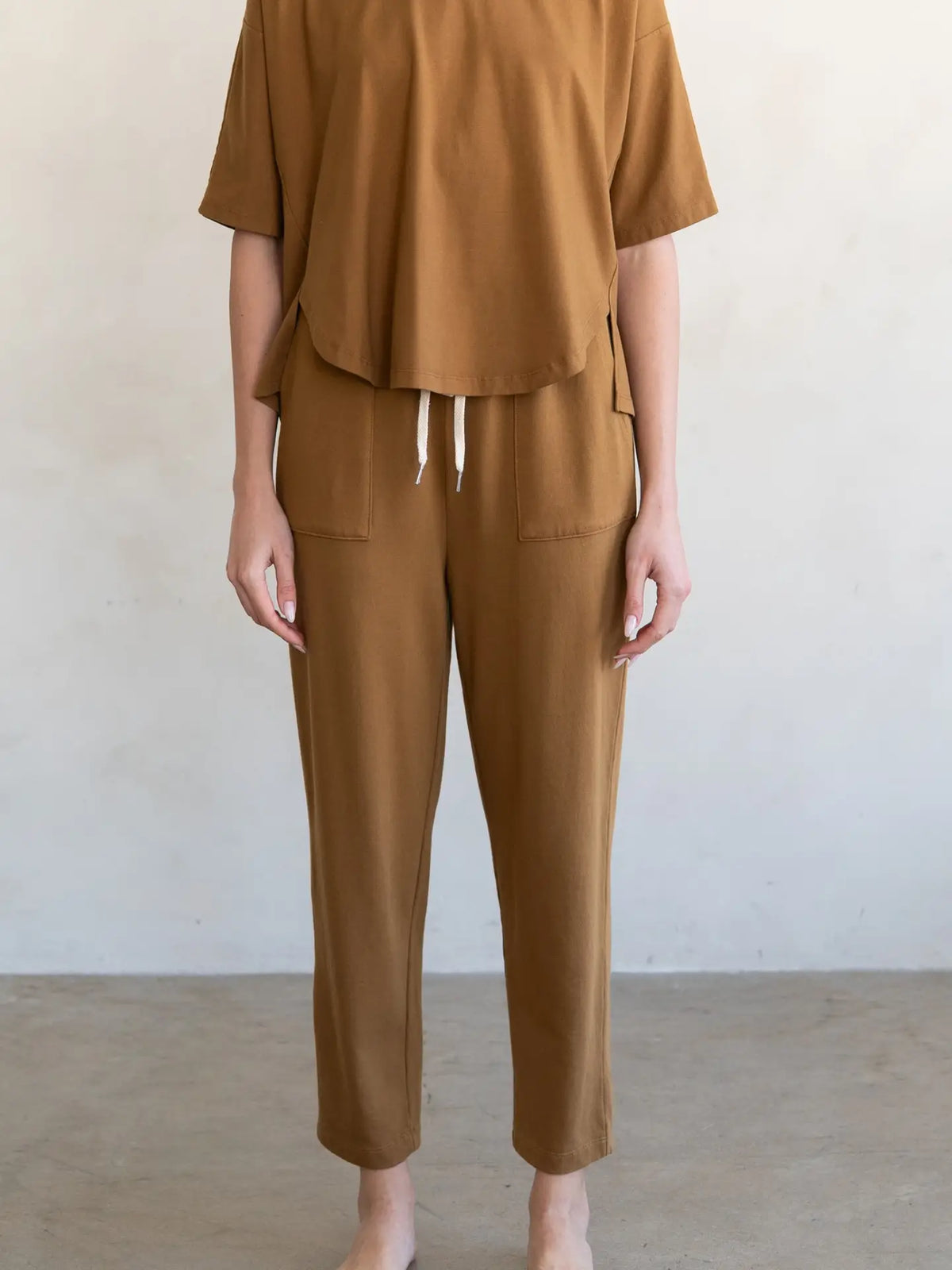 Drawstring Sweatpants with Pocket 100% cotton