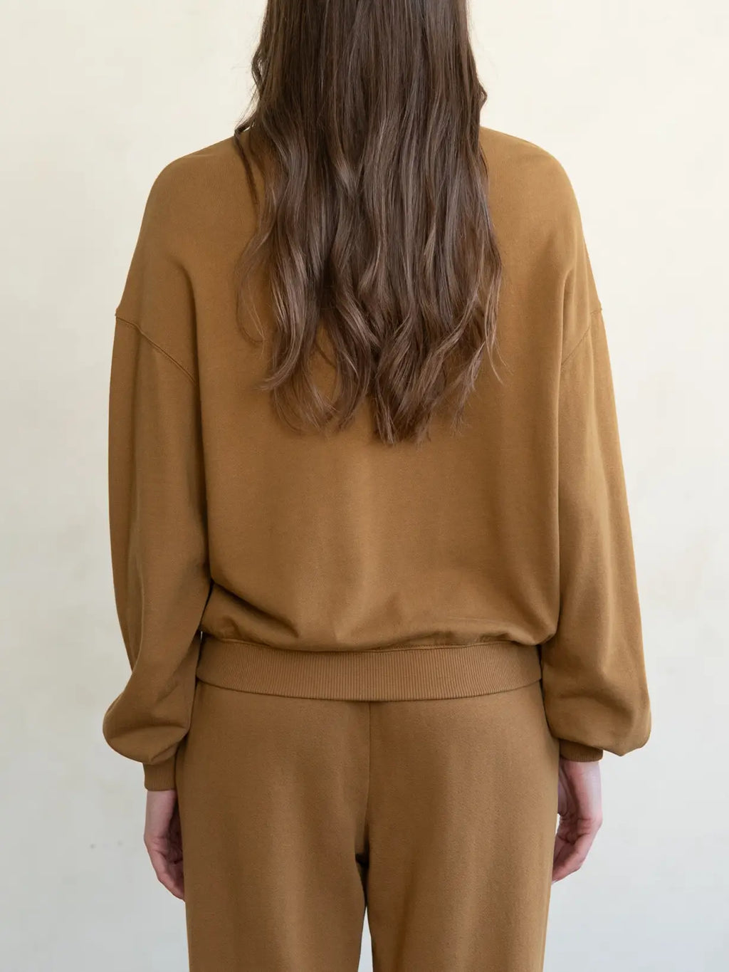 Pullover Sweater with Buttons and Collar