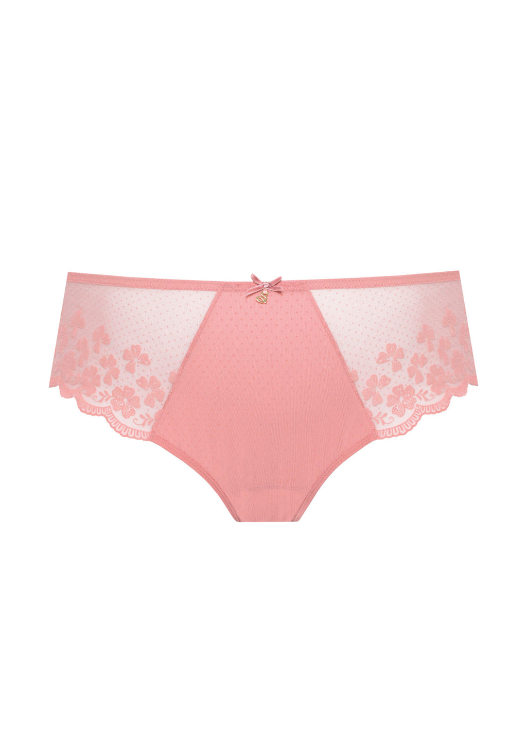 Rose Lace Brief B400