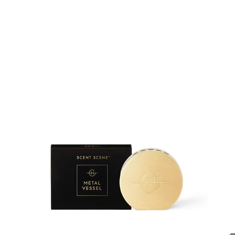 Scent Metal Vessel Gold