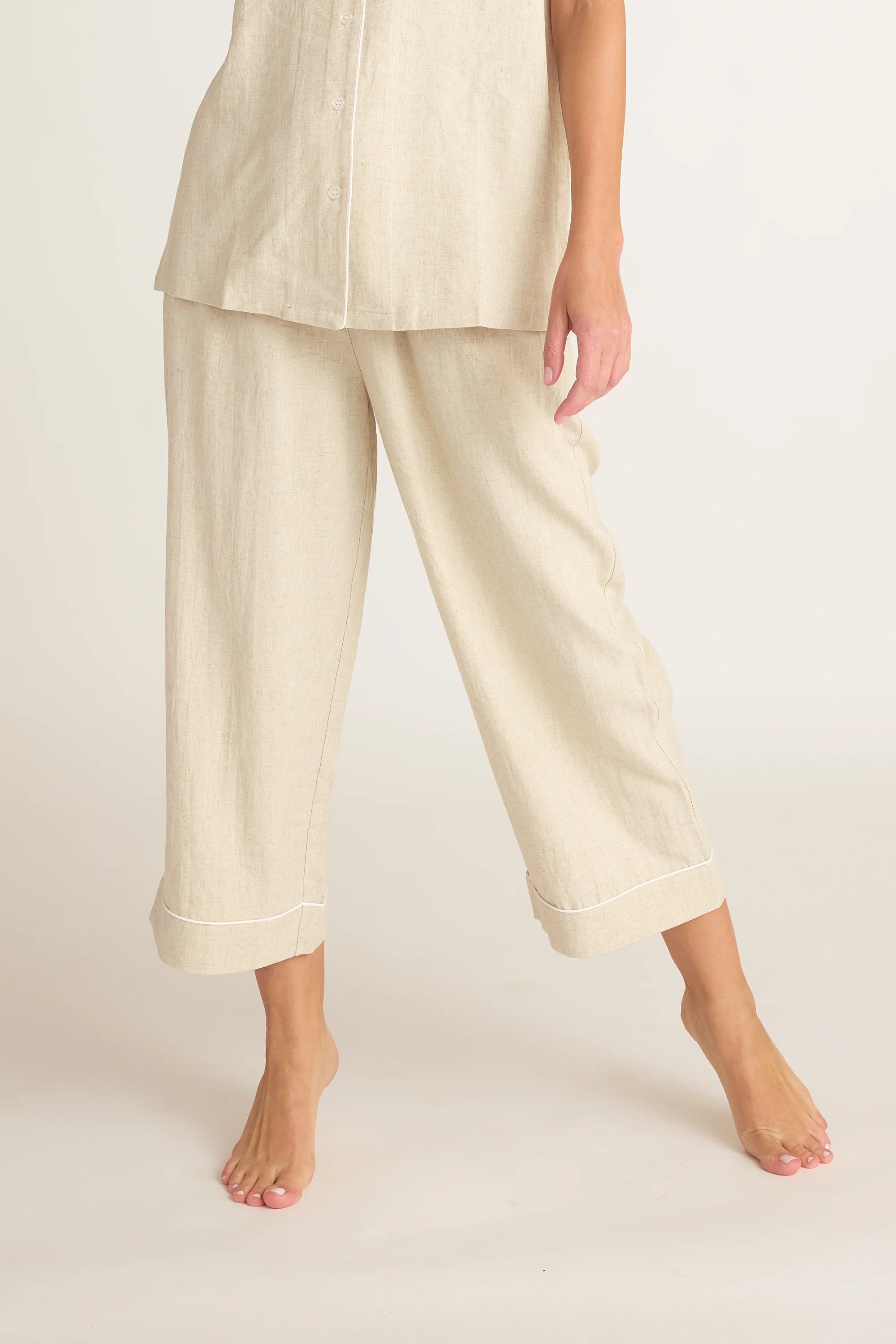 Linen Pant Capri