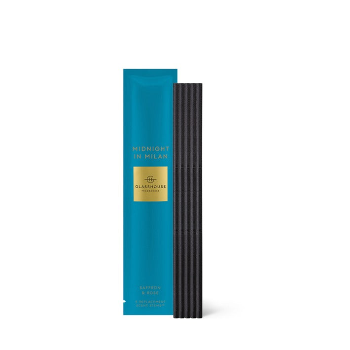Scent Stem Replacement Midnight In Milan 5pcs