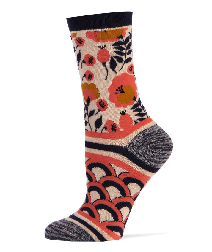 Bamboo Socks Crew- The Wild Women
